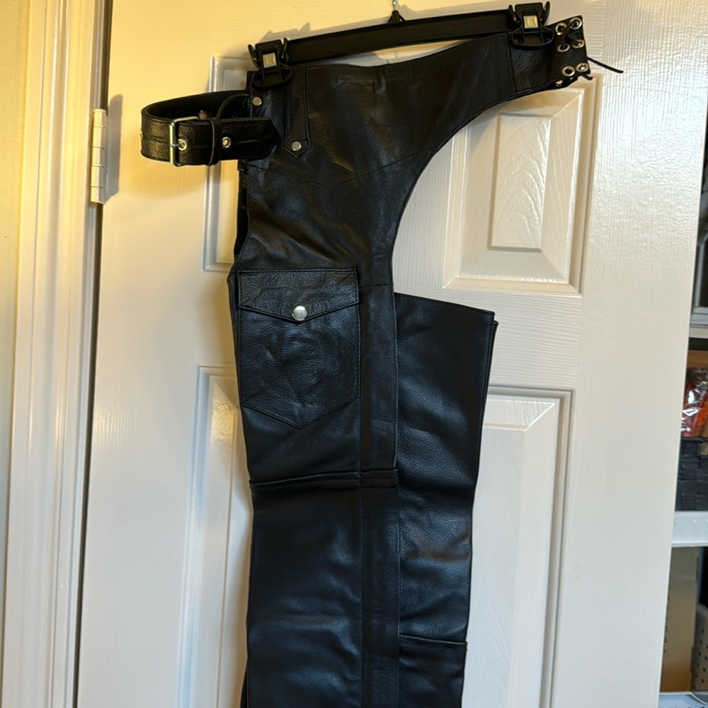 Genuine, leather, XXS, riding chaps